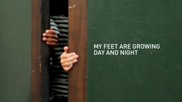 MY FEET ARE GROWING DAY AND NIGHT